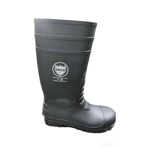 Scudo Safety Wellington Boot - Black