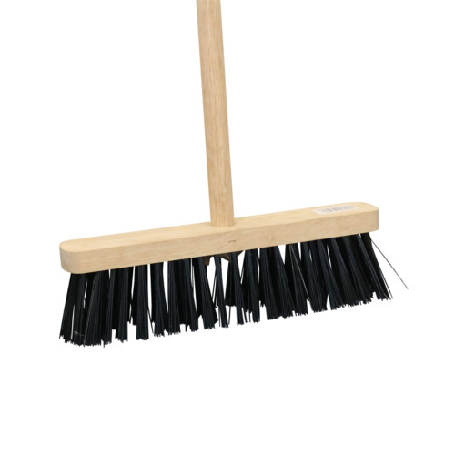 Polyfibre Broom Head - Black