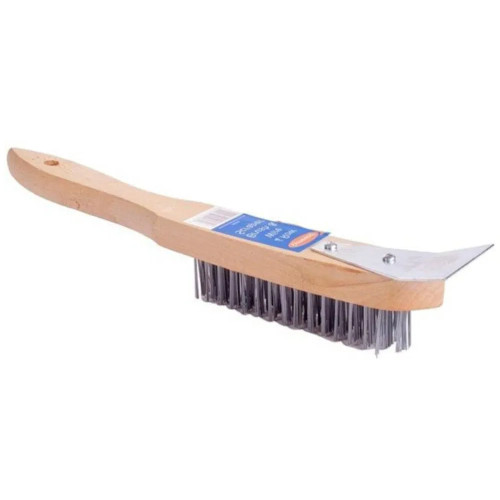 Wire Brush c/w Scraper