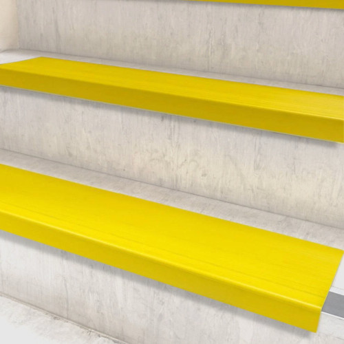 Stair Protection Square Nosing - Yellow - 760mm x 185mm
