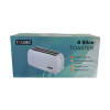 Tolbec 4 Slice Toaster - White